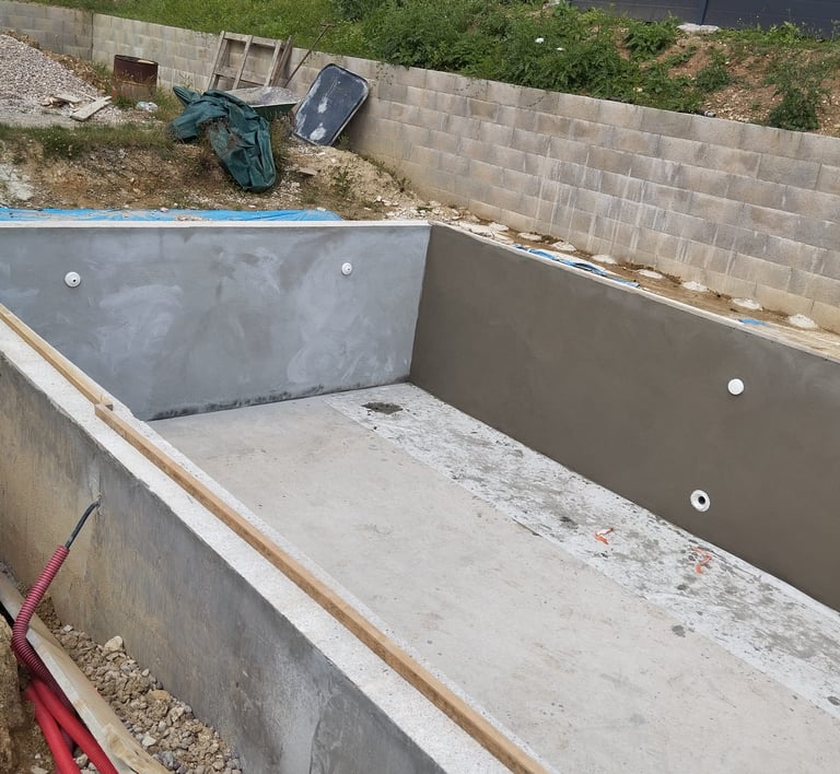 piscine béton