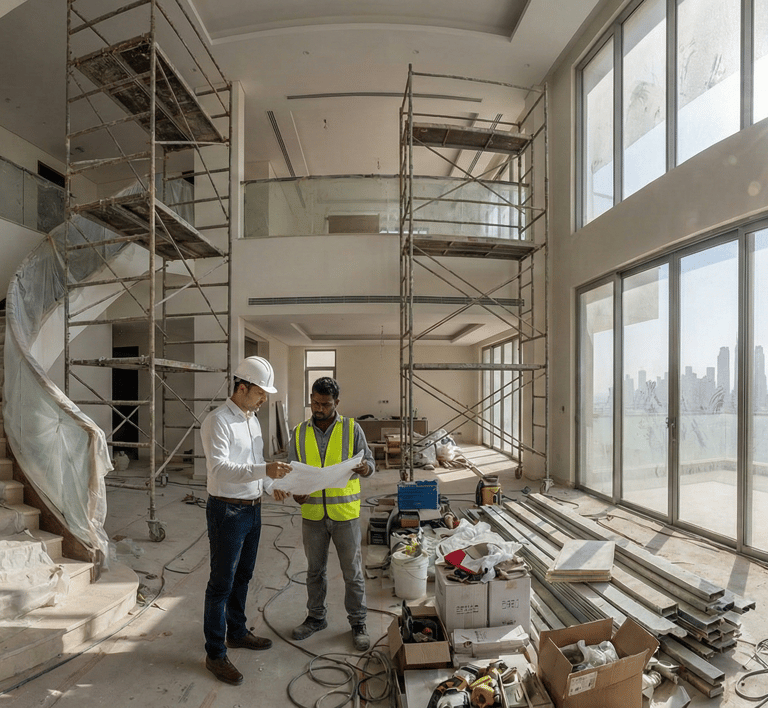 Business bay apartment renovation