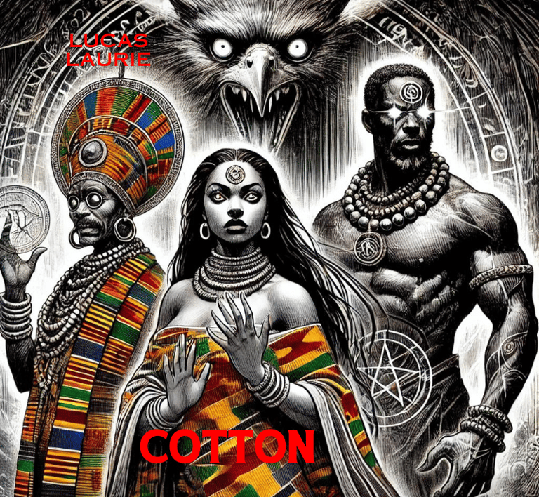 Cotton E-book Novella: Alternate universe where an African tribe enslaves Europe. See store.