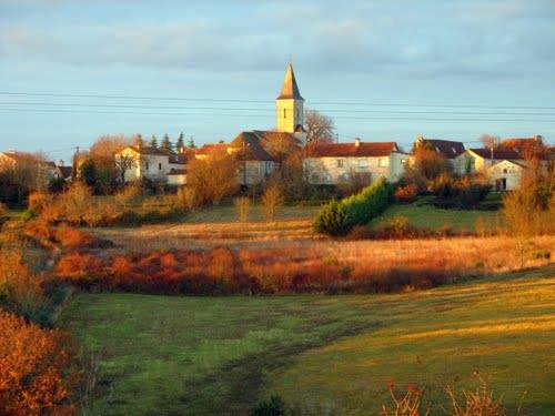 Vue de Saint Michel de Cours