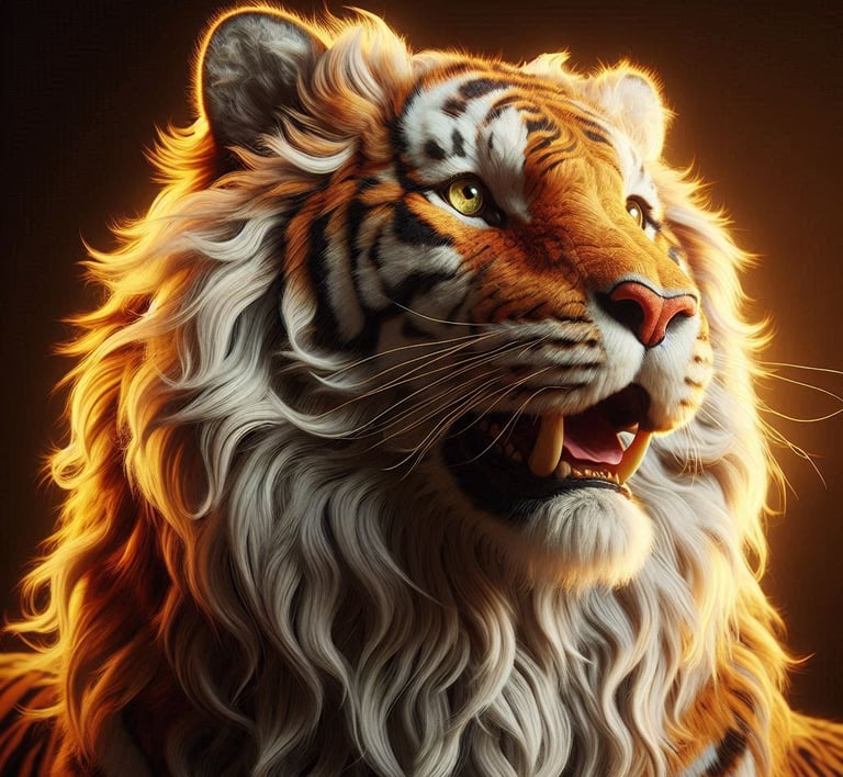 Tiger Tora – sacred beast symbolizing courage and lightning power 