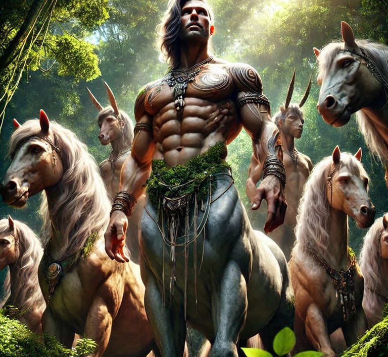 Centaurs of Harmonya universe