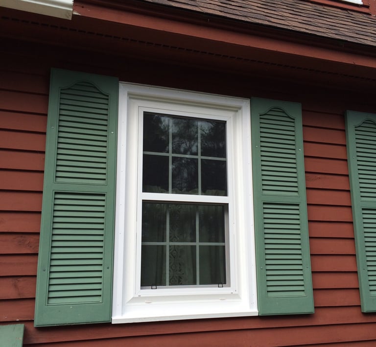 Triple Glazed Double Hung with composite azek trim