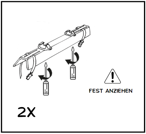 Thule-Fahrradanhaenger-Laufrad-Kinderfahrrad-Befestigung-Fahrradhalterung-Montage