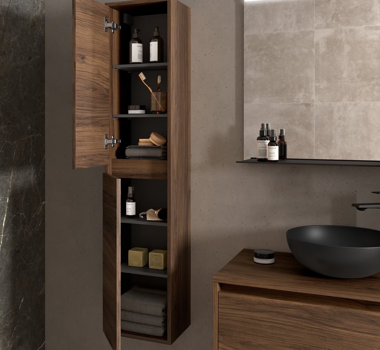 1400 bathroom wall cupboard unit