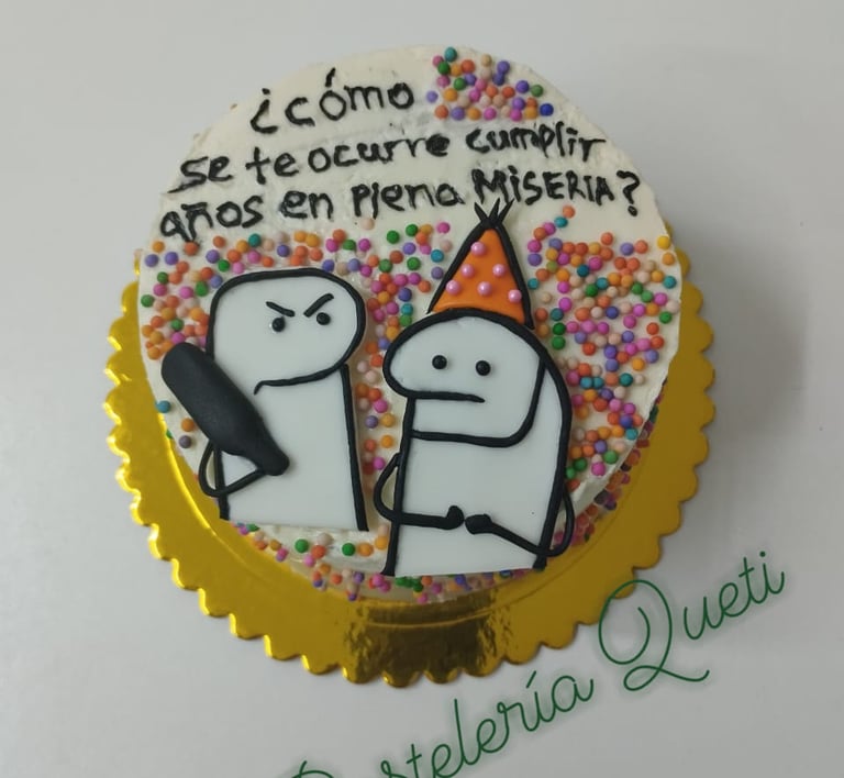 pasteleria queti peru torta fantasmitas enero cumpleaños