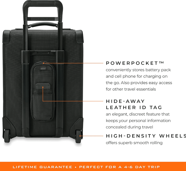 Best travel duffle bag with hide away pockets for power packs