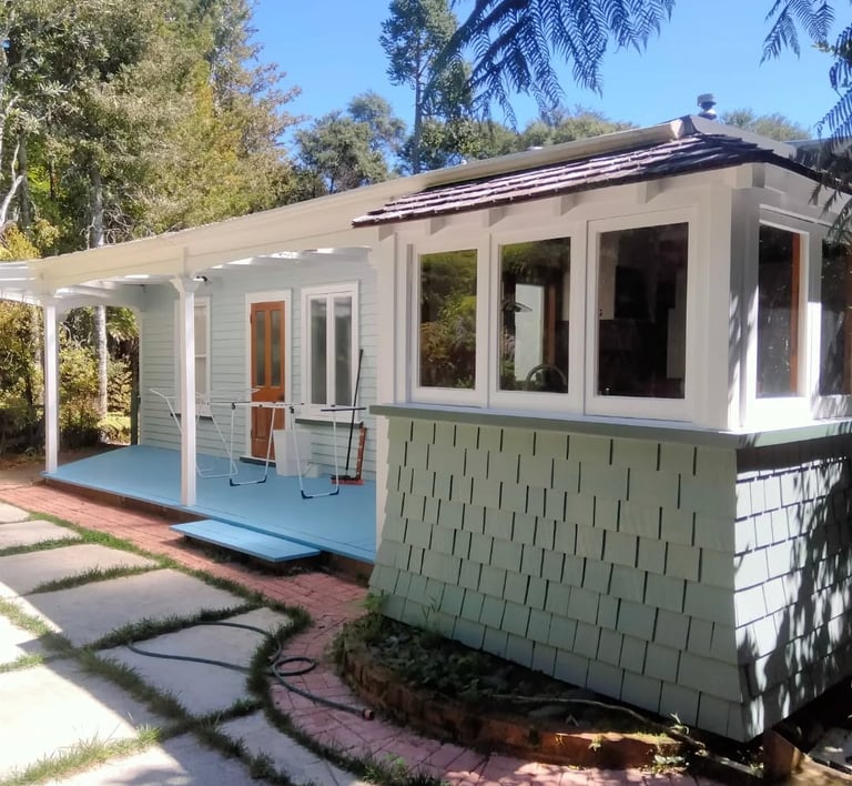 exterior paint job in Titirangi - Precision Painting