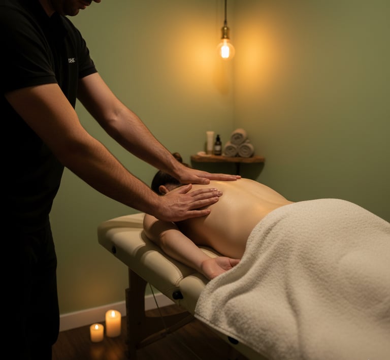 Relax and calm massage