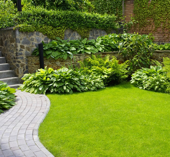 beautiful landscaping and hardscaping design and build