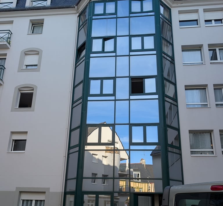 Bow windows film chrome 285xc