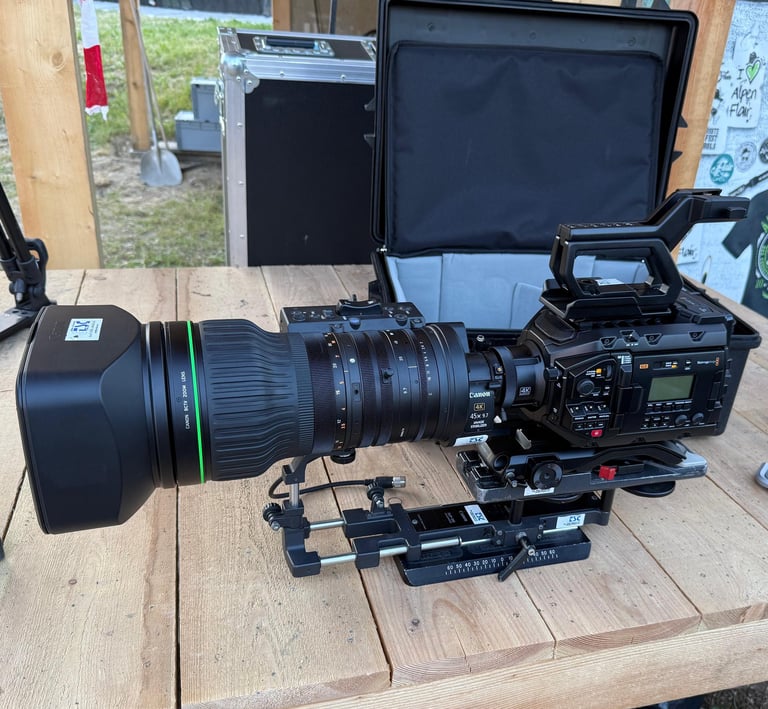 Kamera mit Powerzoom Lens