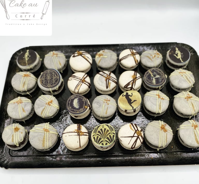 Macarons thème Gatsby