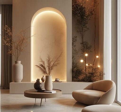 Sakarya'da asma tavan uygulamasıyla tamamlanan iç mekân tasarımı