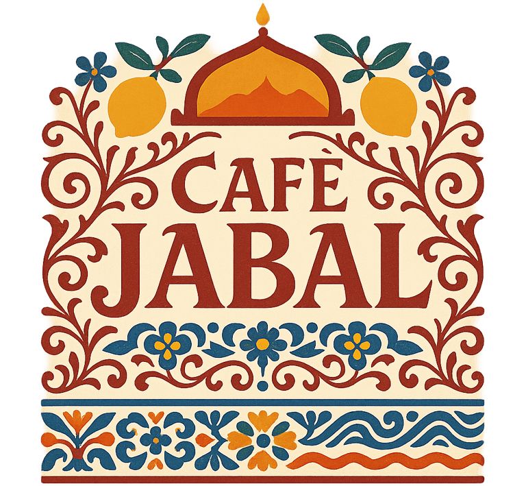 The Logo of cafe jabal - Libero Reina