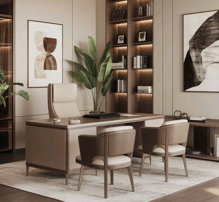 Modern ofis tasarımı ile yenilenmiş iç mekân  Fonksiyonel mutfak tasarımı uygulaması