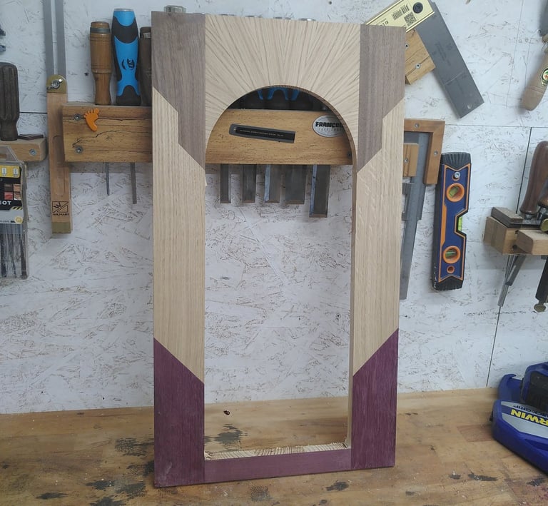 Porte d'horloge imitation style art déco Thiriat Aubin