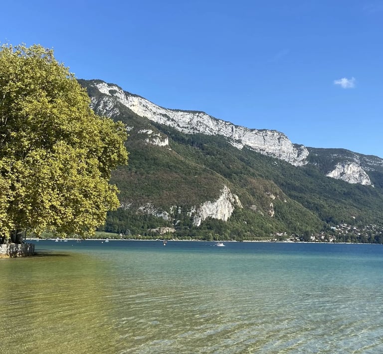 Annecy montagne lac céramique locale