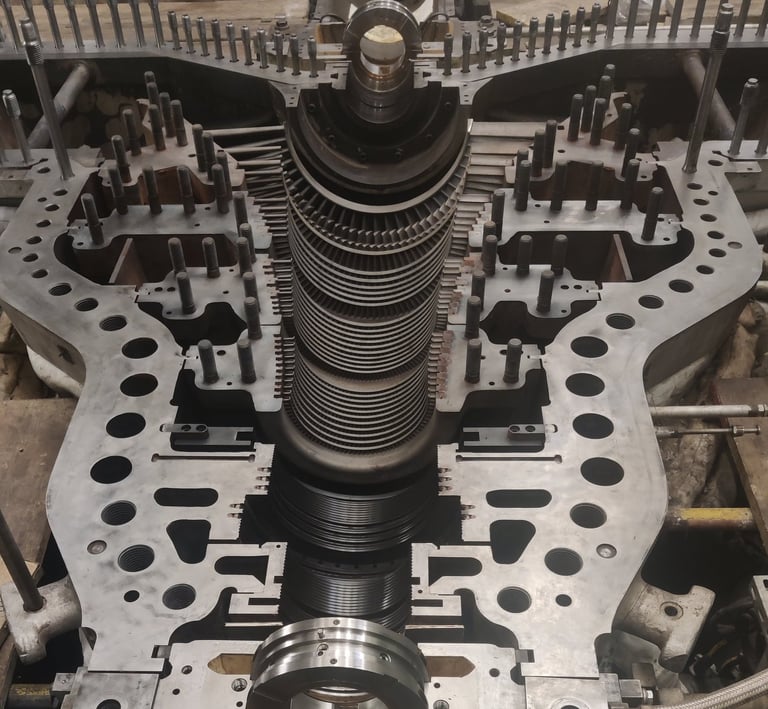 Steam turbine maintenance