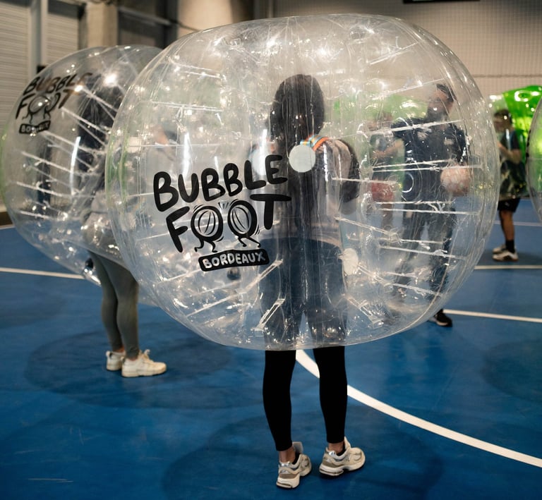 Bubble foot bordeaux du fun et des fous rires