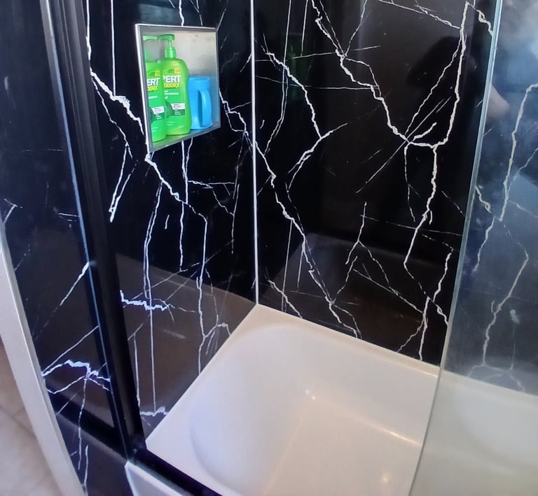 Affordable Showers specializes in bathroom remodeling, tub-to-shower conversions, vinyl showers,