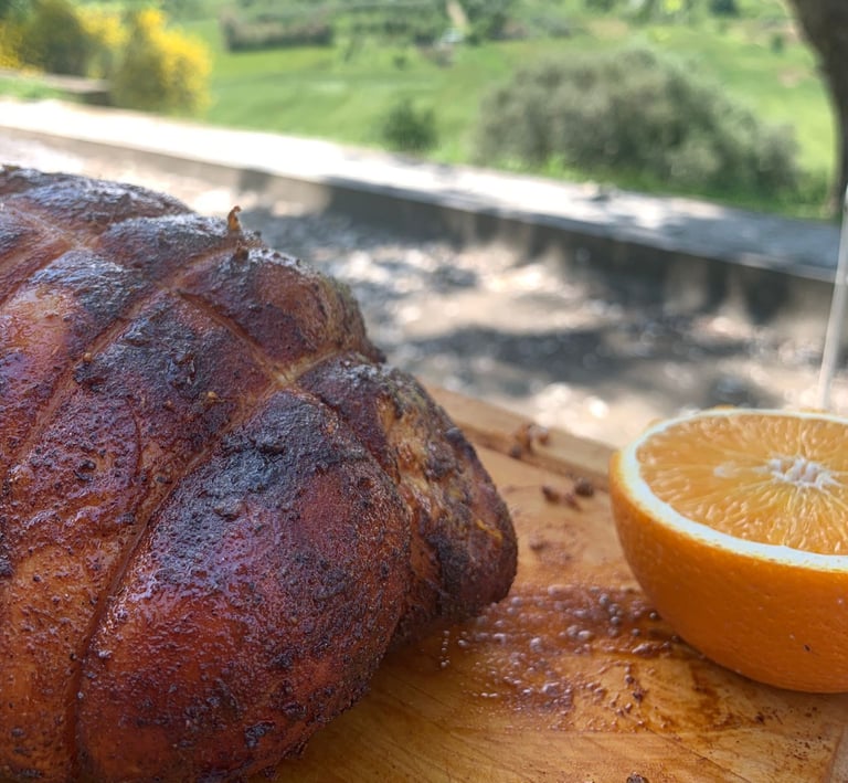 Tacchino caramellato al Jack Daniel's con arancia