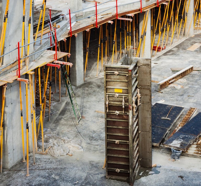 Column Formwork system by Verkora