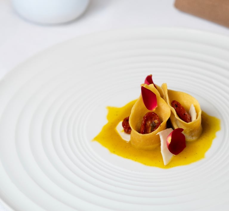 Tortelli ripieni di carne di faraona