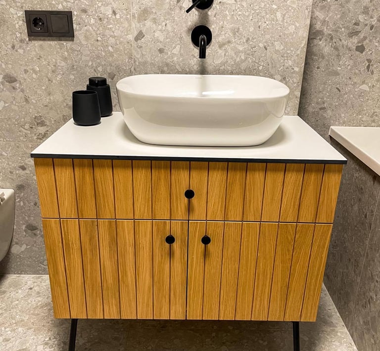 Custom Bathroom cabinet