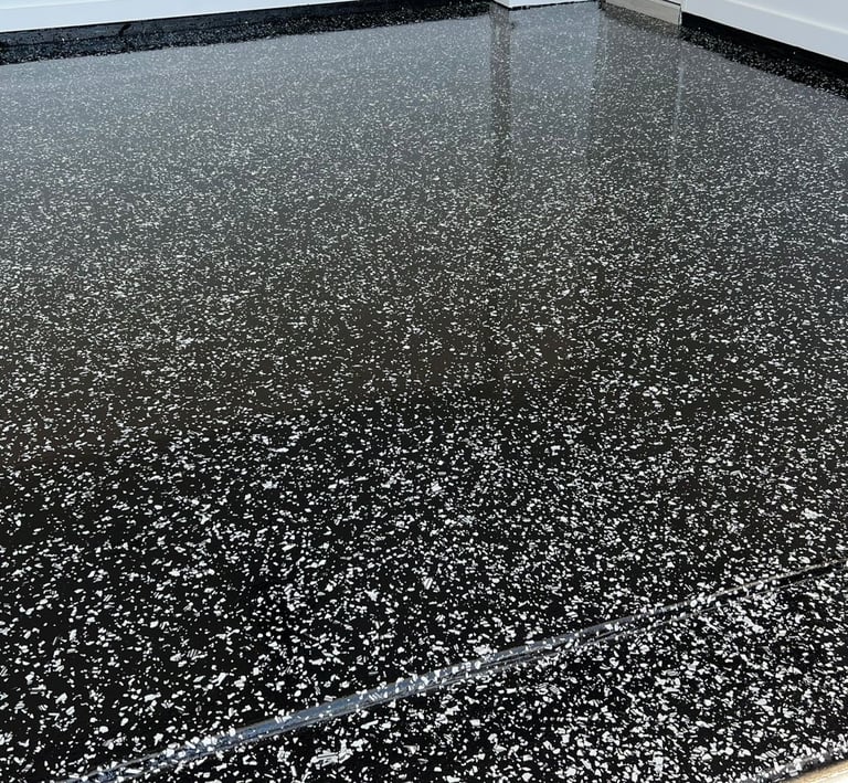 garage epoxy flooring before and after melbourne