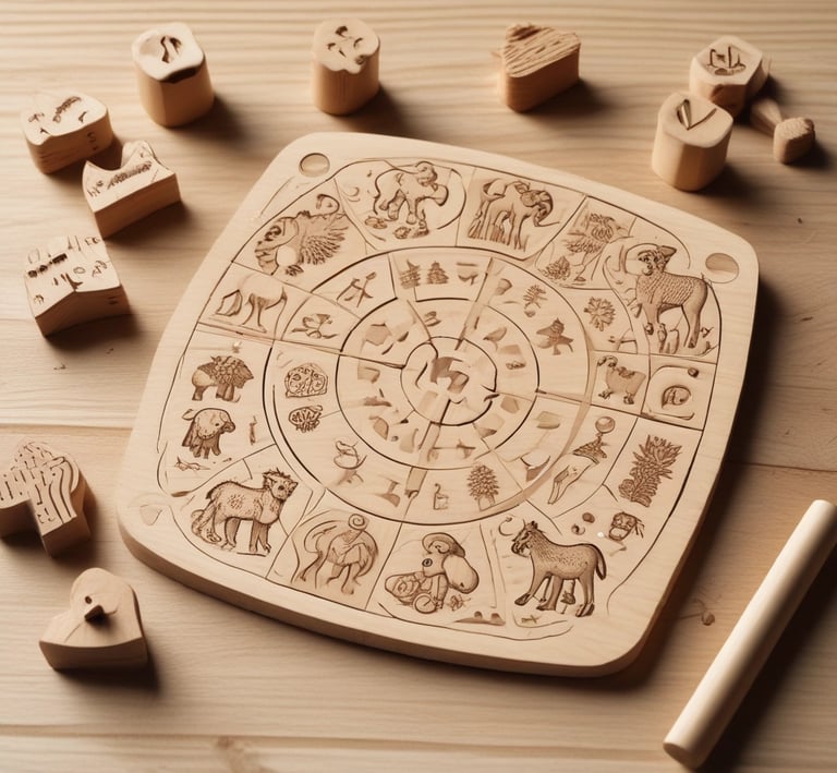 A rustic wooden sign engraved with a welcoming message, displayed on a cozy porch.