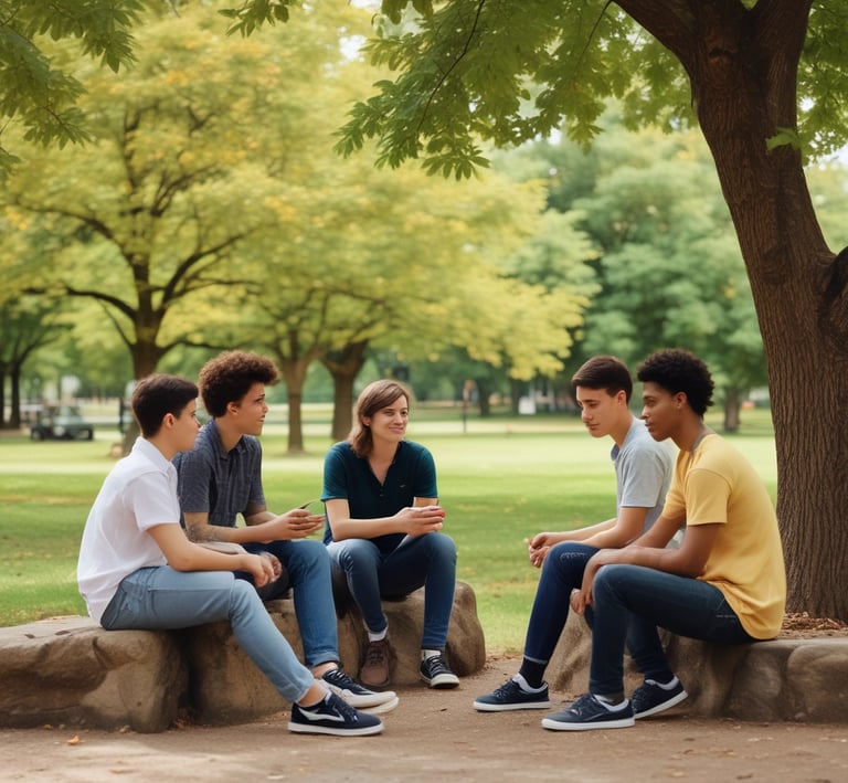 We facilitate peer discussions