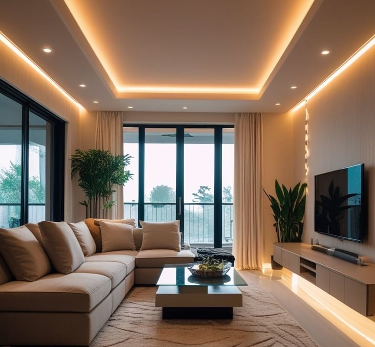 ديكورات انيقة وعصرية في الرياض