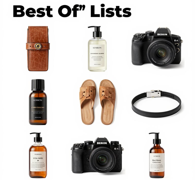 top rated products comparison table