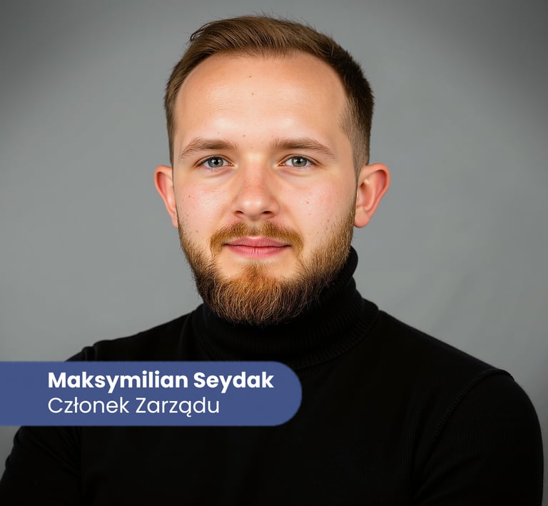 MaksymIlian Seydak Członek Zarządu