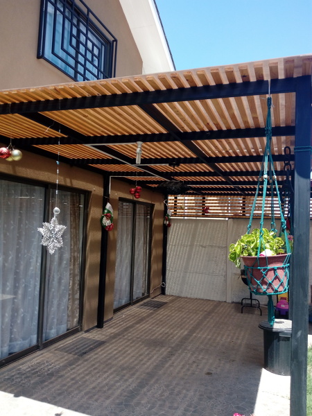 terraza de madera