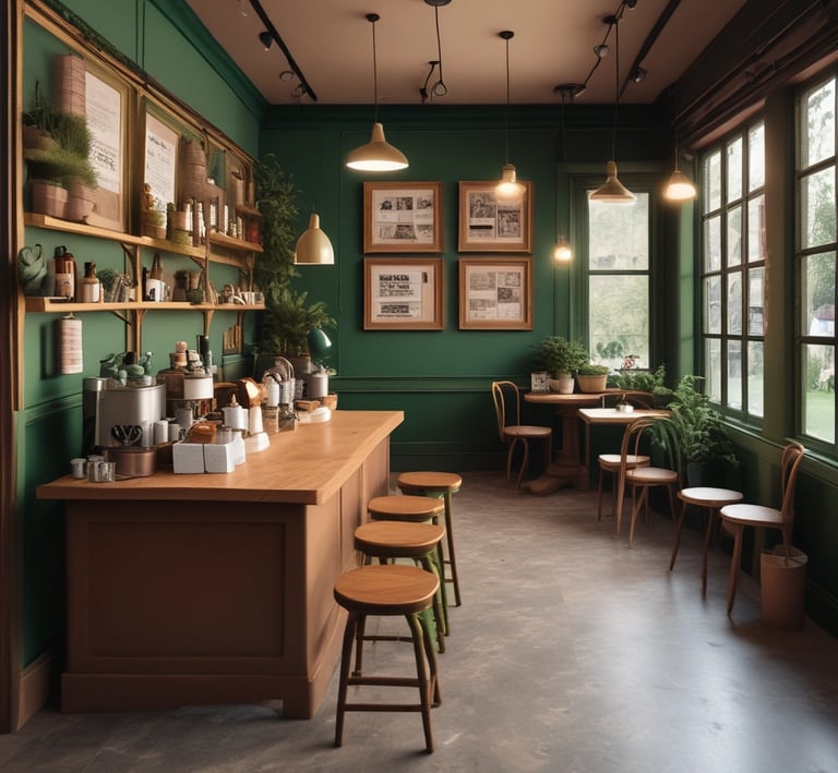 gray concrete wall inside building