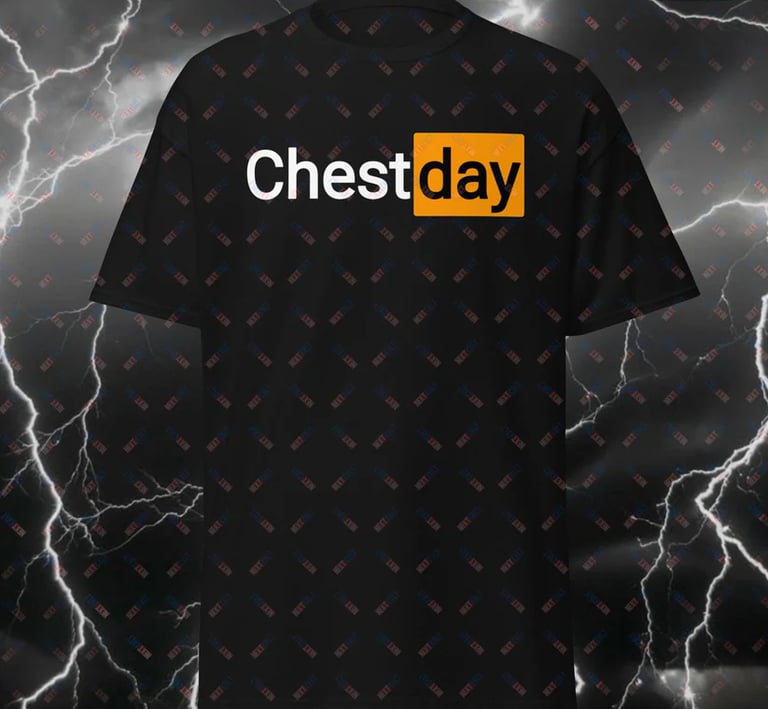 Chest day funny gym shirt pump cover- Next Cult Brand