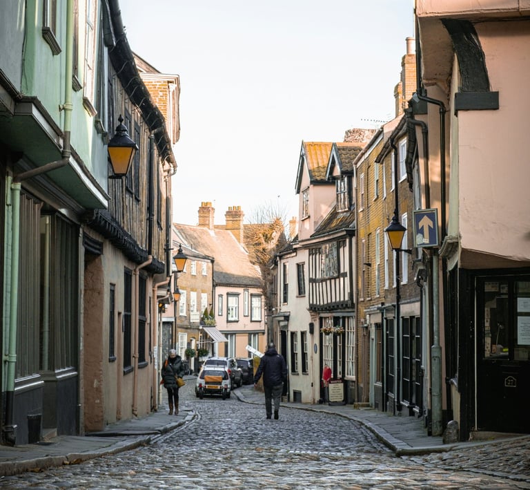 The Norwich lanes