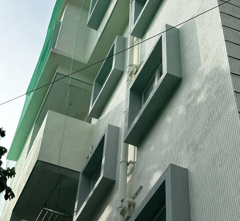 best duct area nets installation in nagarbhavi