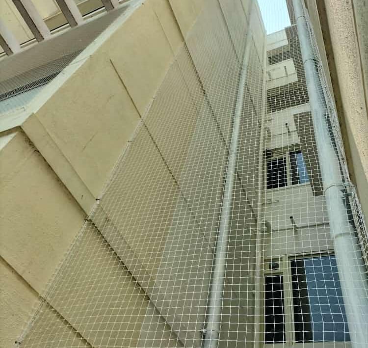 Duct Area nets installation in Bangalore
