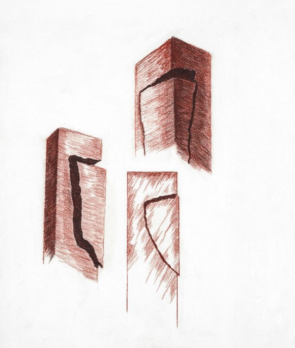 Esquisse d'une oeuvre de Patrice Racois