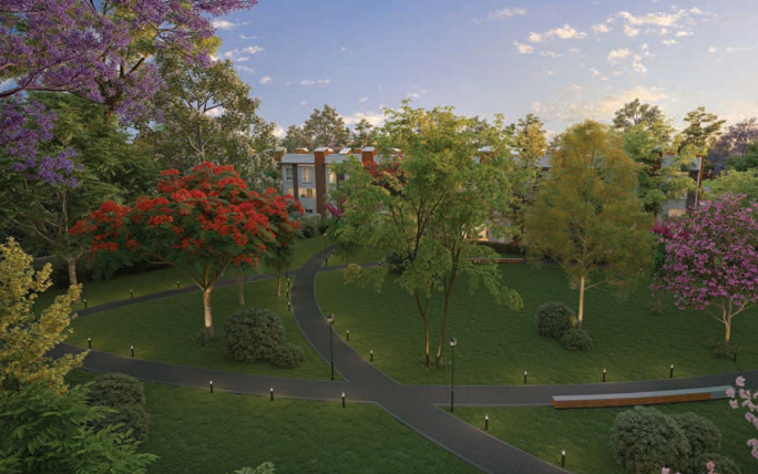 Garden at DeansGate Villa Projects