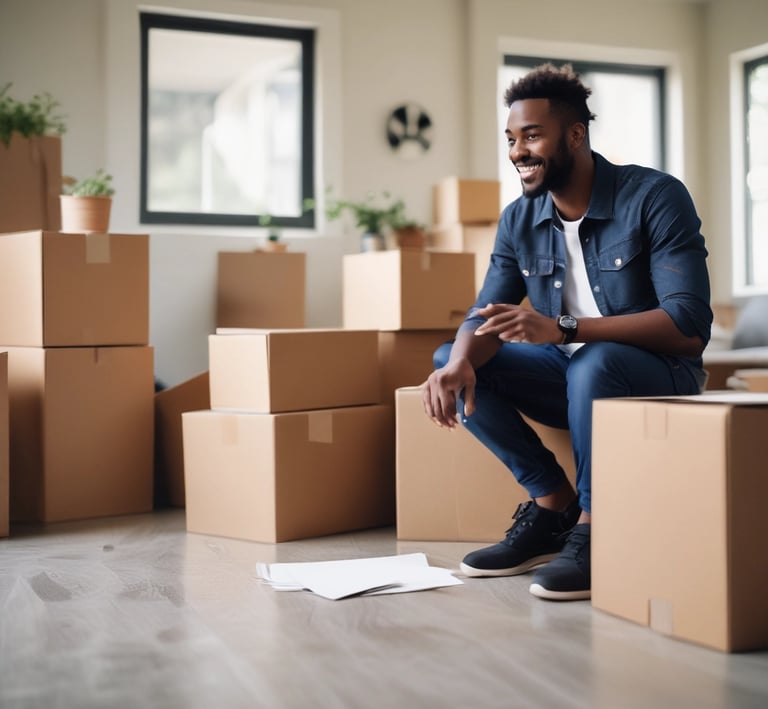 A friendly customer service representative answering a phone call.