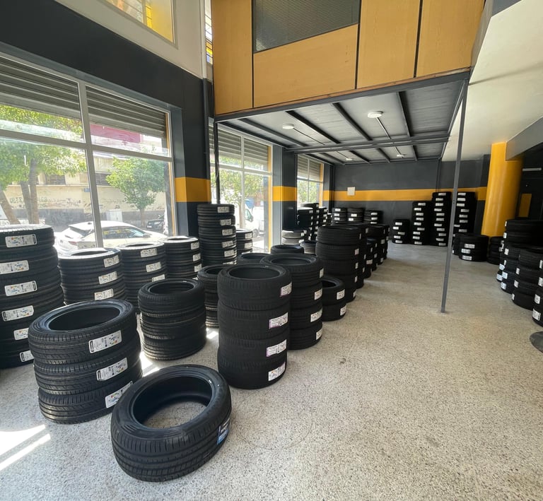Magasin de Pneus Roches Noires Casablanca - Naji Pneus
