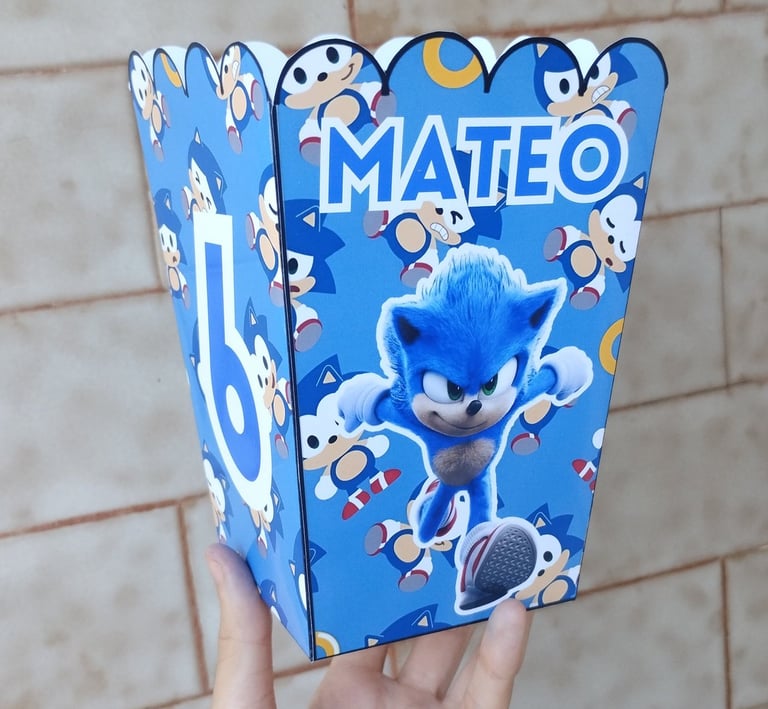 Pochoclera personalizada