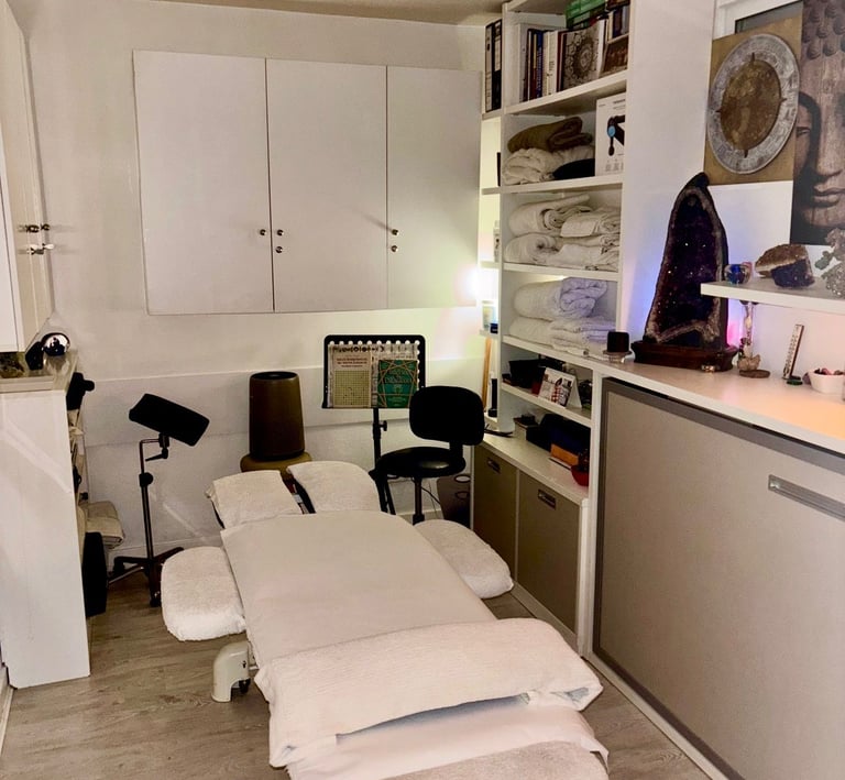 Área de terapia y masaje