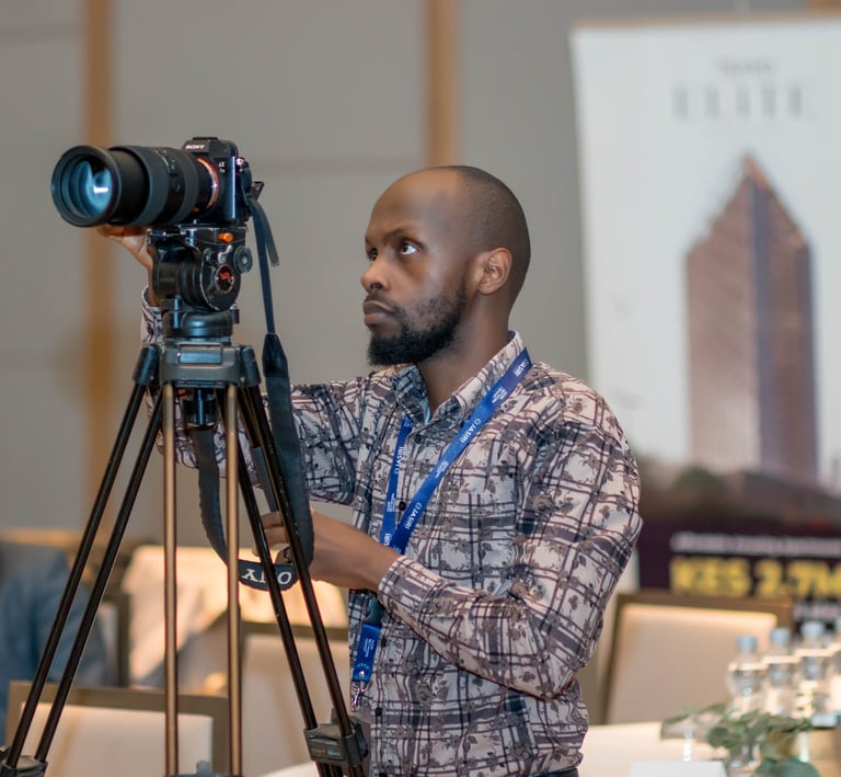 Kelvin Mburu – Videographer Nairobi Jasiri Netork