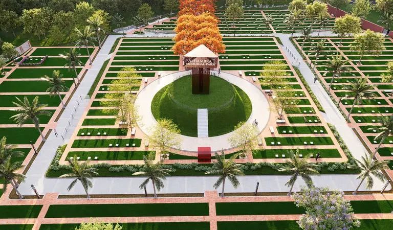 area makam premium Alhambra Memorial Park 