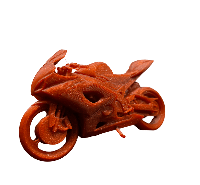 stampa 3d, moto, bomboniera